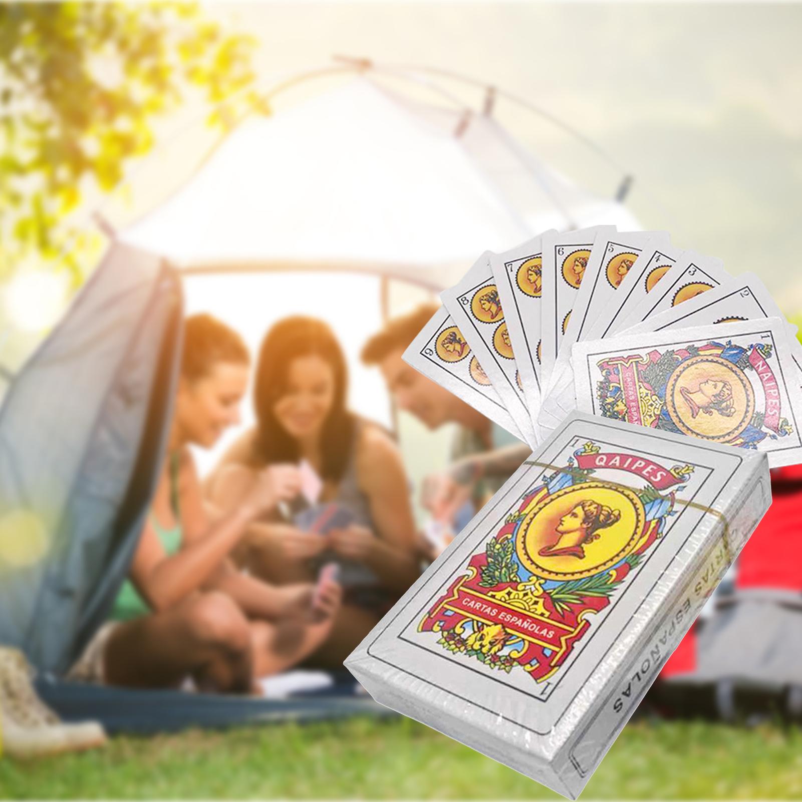 Party Games In Spanish - Naipes españoles grandes, cartas de póker