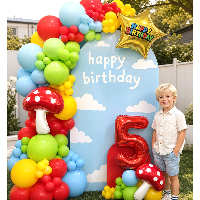 Party Games Mario - Super Bors, Arreglo de Globos con