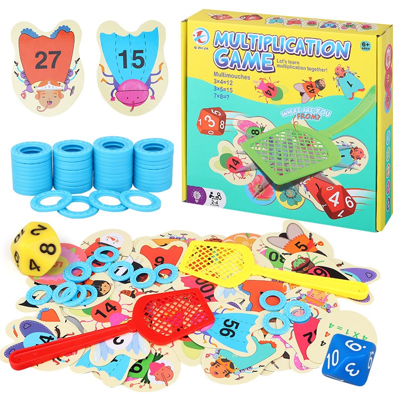 Quick Games Party - Juego de Matamoscas para Niños, Educativo,