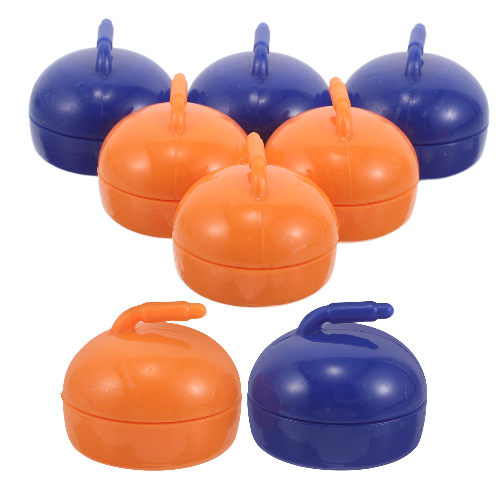 Party Games Indoor - 8 Discos de Curling para Mesa,