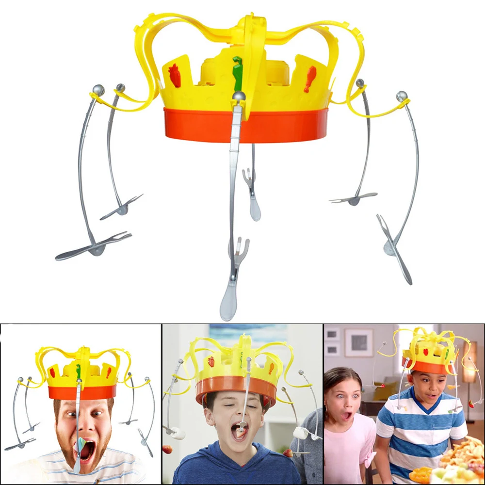 Play Friends Party Games - Juego de corona giratoria para niños,