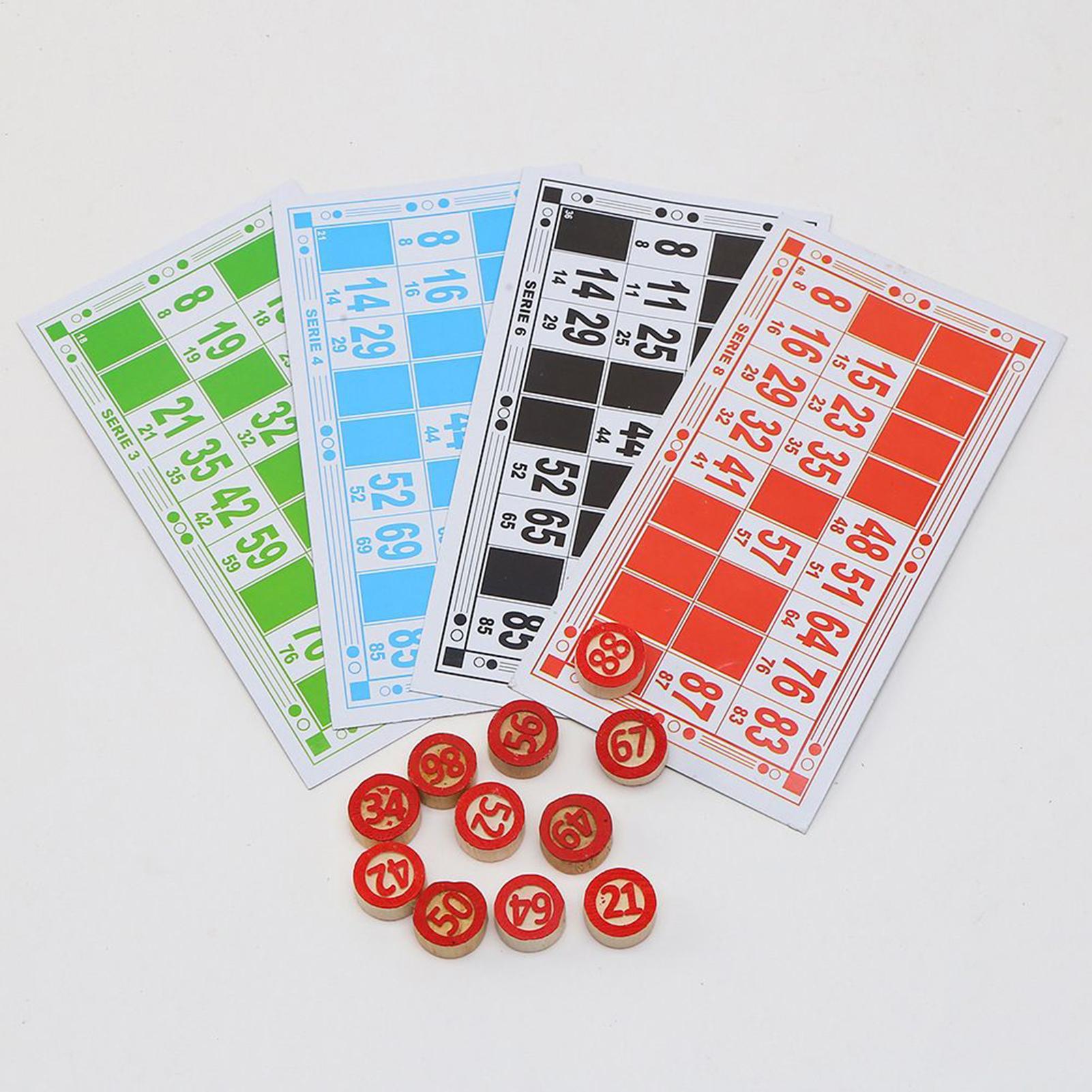 Play Friends Party Games - Juego de cartas de Bingo, juguetes