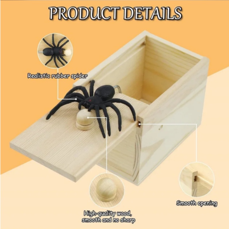Caja de Broma de Araña, Caja d - Party Games Easter reseña y precio