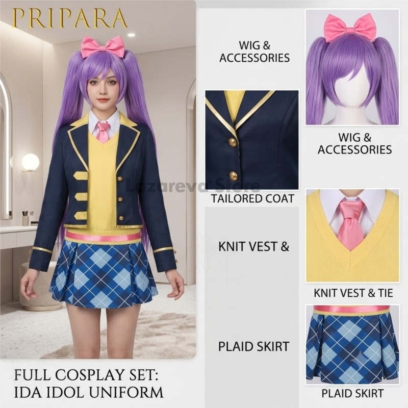 Disfraz de Cosplay de Pripara  - Party Games School reseña y precio