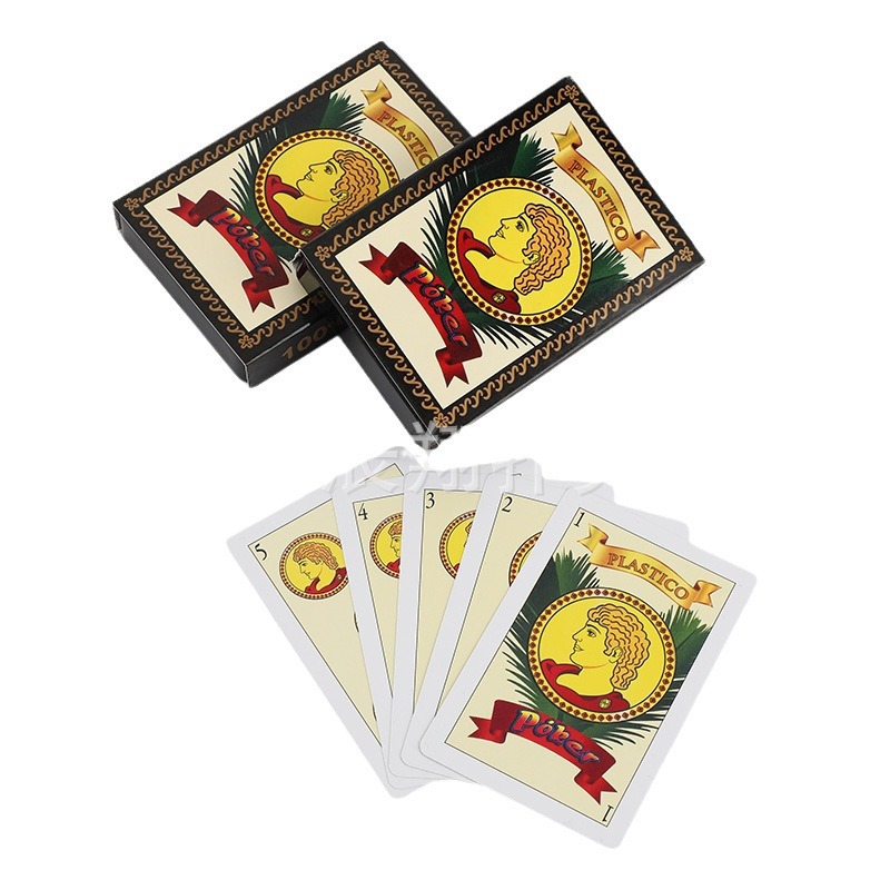 Naipes de plástico impermeable - Party Games In Spanish reseña y precio