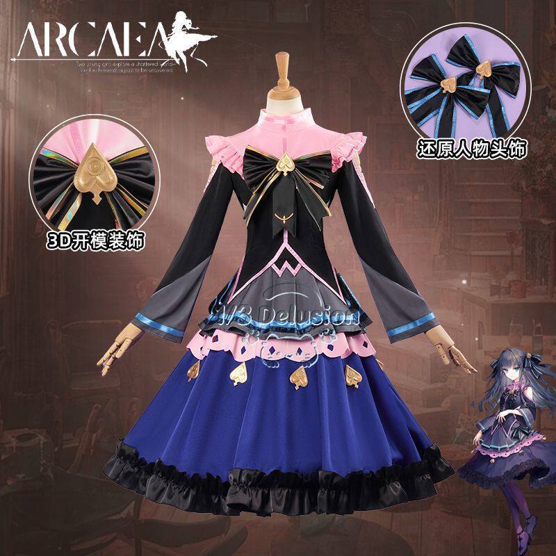 Disfraz de Cosplay de Arcaea T - Party Games Groups reseña y precio