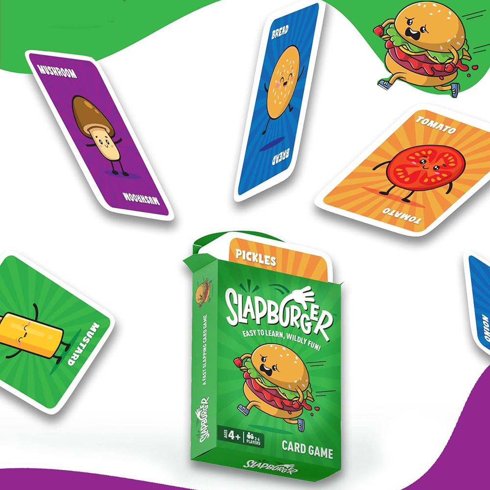 Juego de cartas Slapburger: ju - Play Friends Party Games reseña y precio