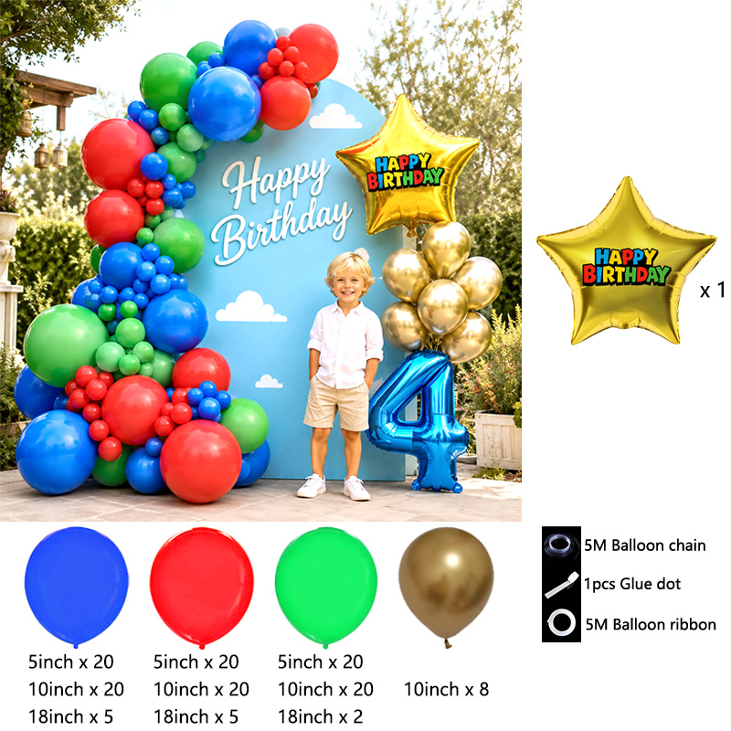 1 Juego de Globos de Estrella  - Party Games Mario reseña y precio