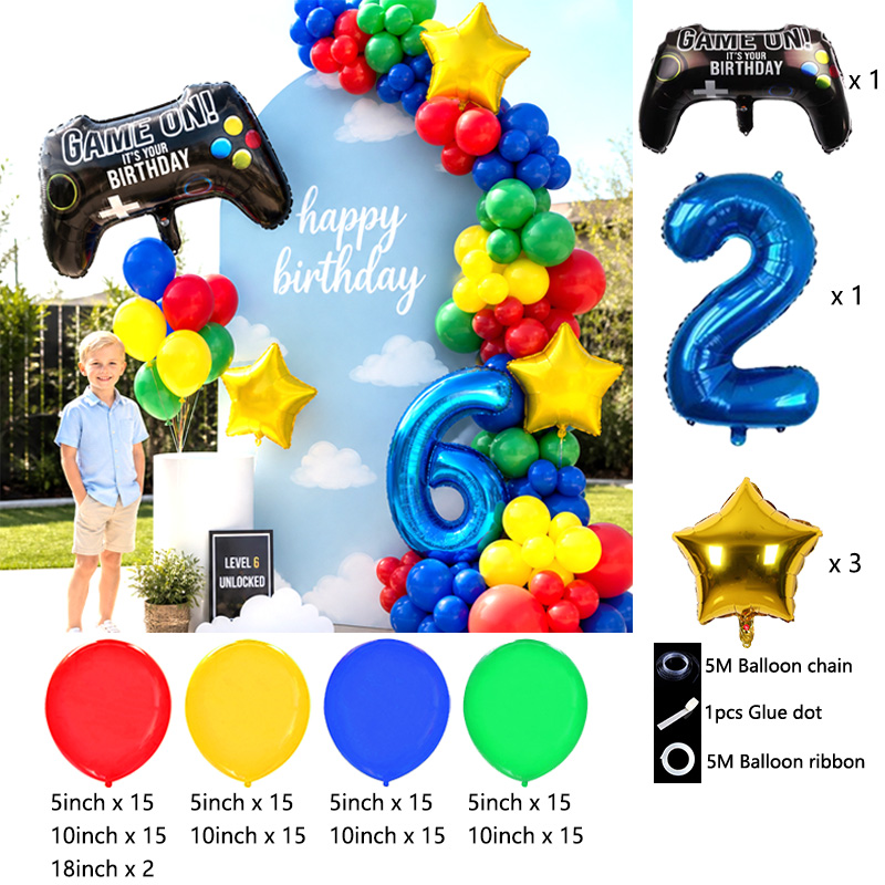 Kit de Arco de Globos con Form - Party Games Mario reseña y precio