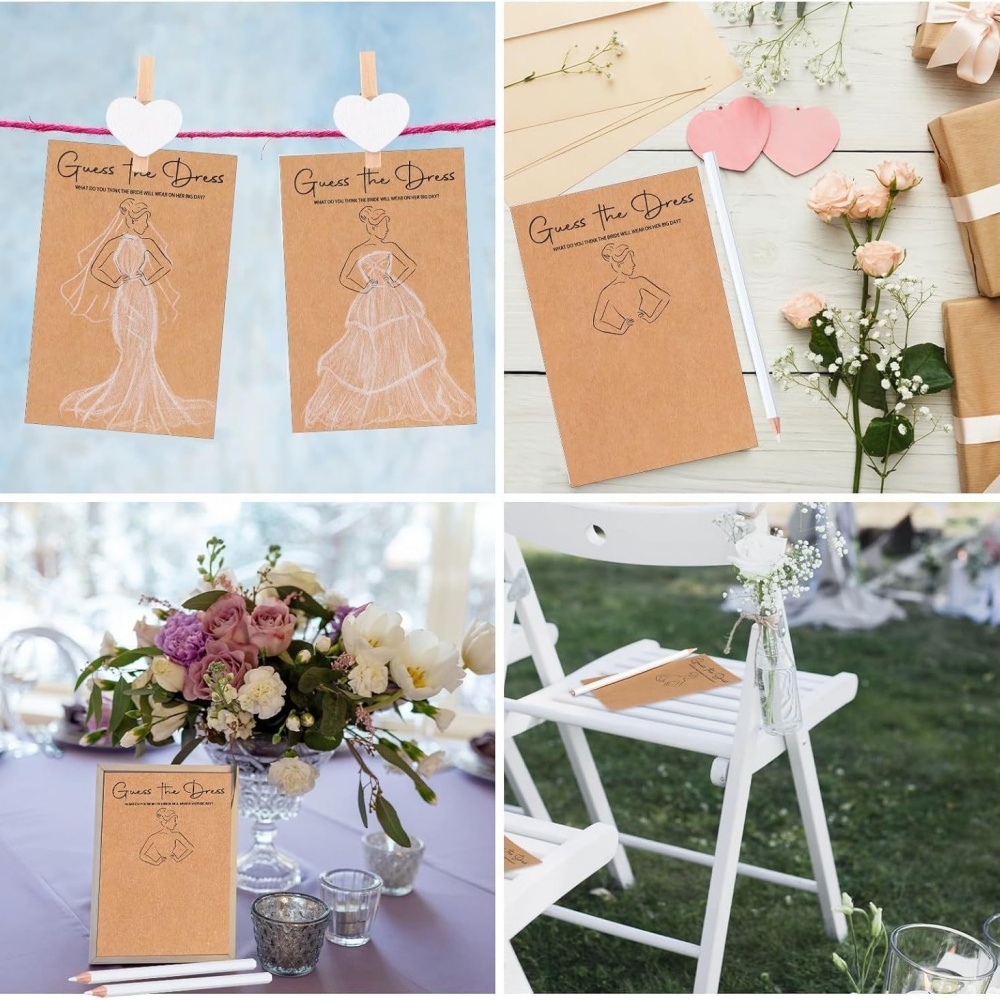 Juego de 10/20 tarjetas de jue - Party Games Bridal Shower reseña y precio