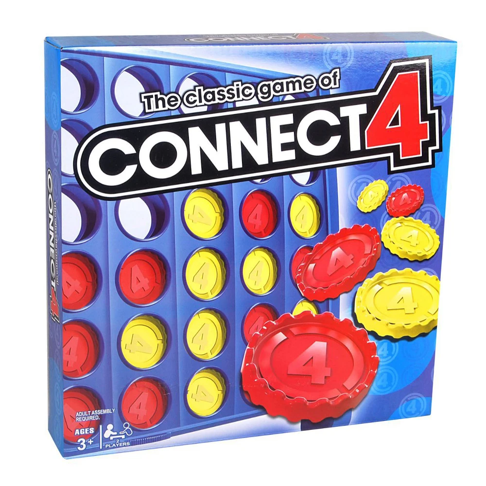 El clásico juego Connect 4 par - Giant Connect Four reseña y precio