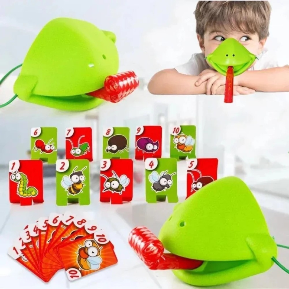 Máscara de Rana Lagarto con Le - Party Games Cards reseña y precio