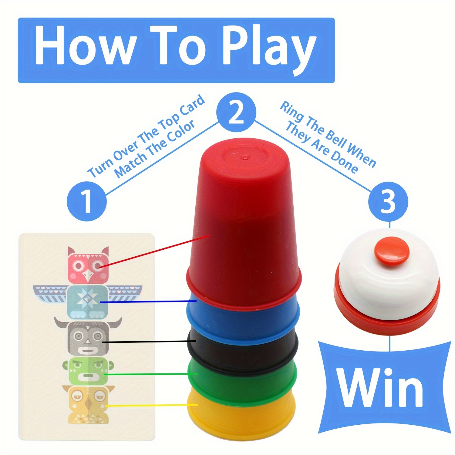 Juego de Mesa Apilable de Taza - Quick Games Party reseña y precio