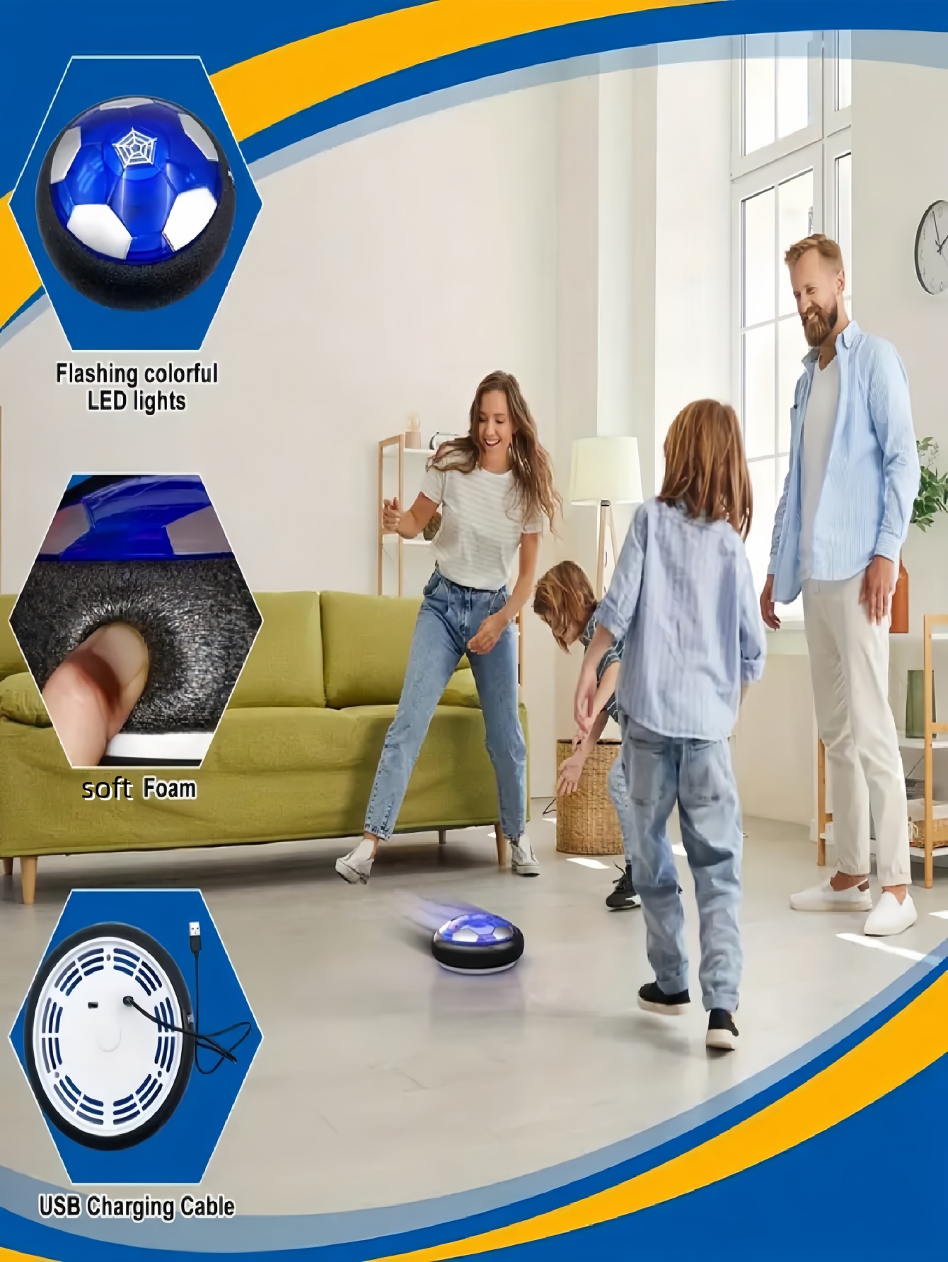 Balón de Fútbol Flotante, 1 Un - Party Games Indoor reseña y precio