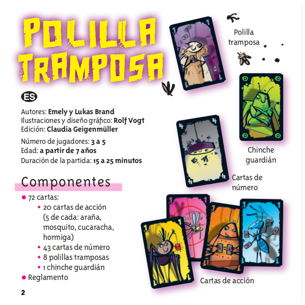 Polilla Tramposa Español Juego - Party Games In Spanish reseña y precio
