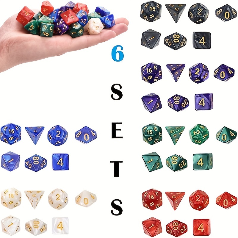 Juego de 42 Dados Multifacetad - Play Friends Party Games reseña y precio