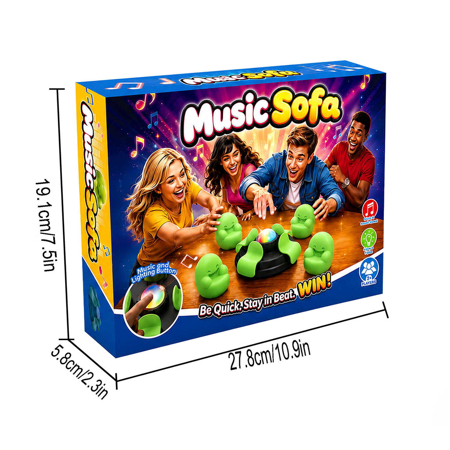 Juego de Silla Musical para Ni - Quick Games Party reseña y precio