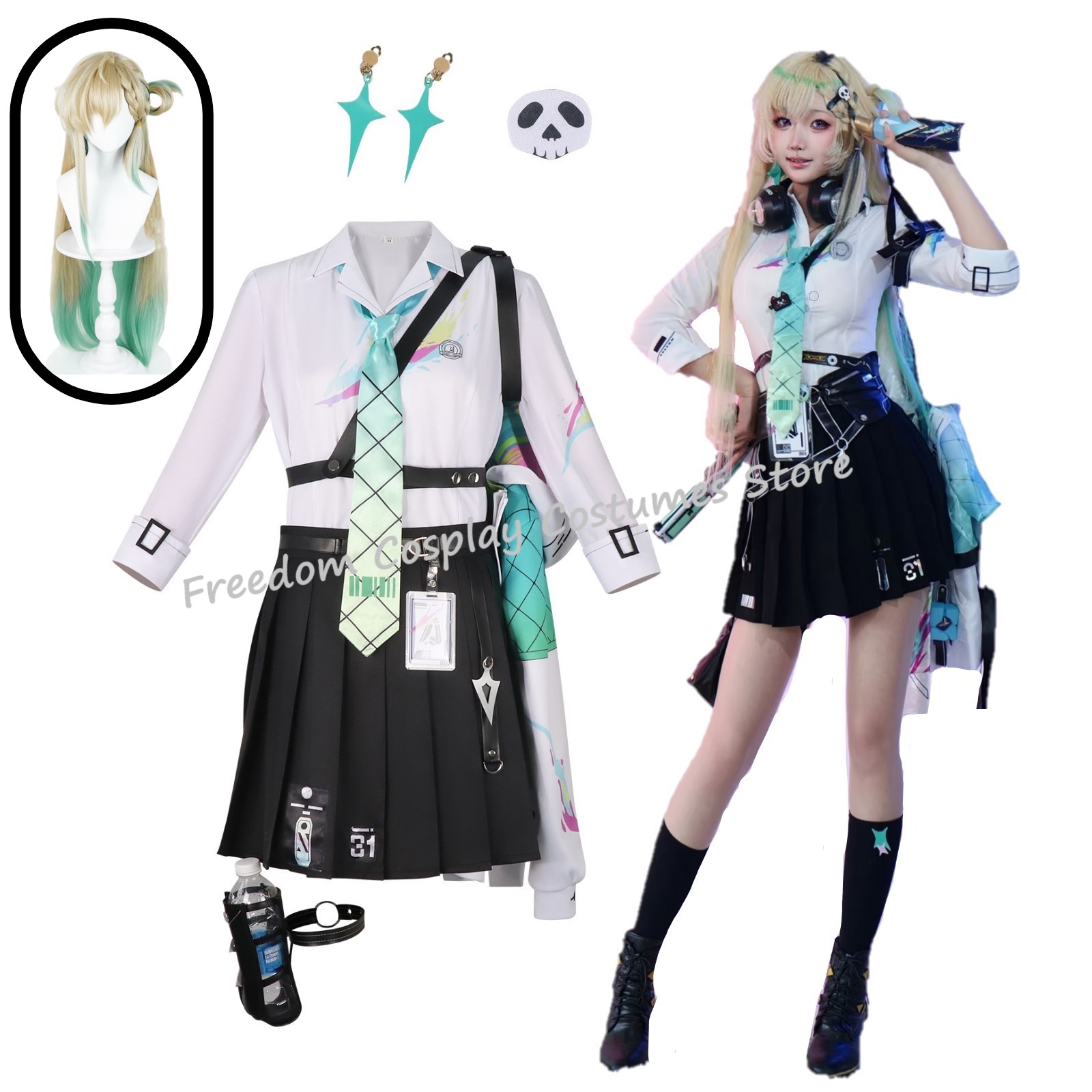 Disfraz de cosplay de Game Wut - Party Games School reseña y precio