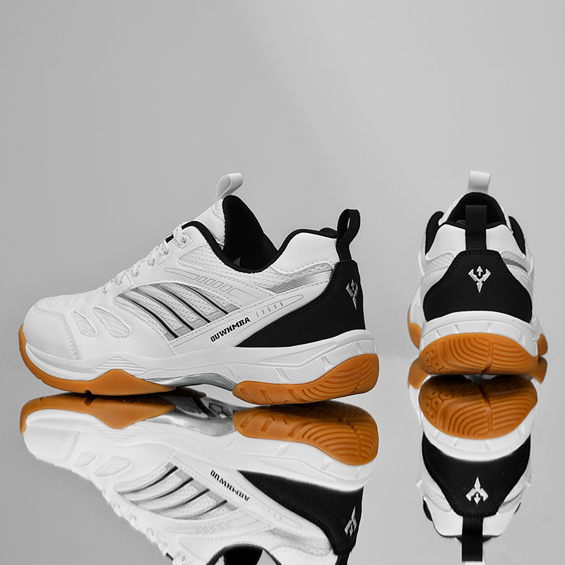 Nuevos zapatos de voleibol par - Badminton Set Garden reseña y precio