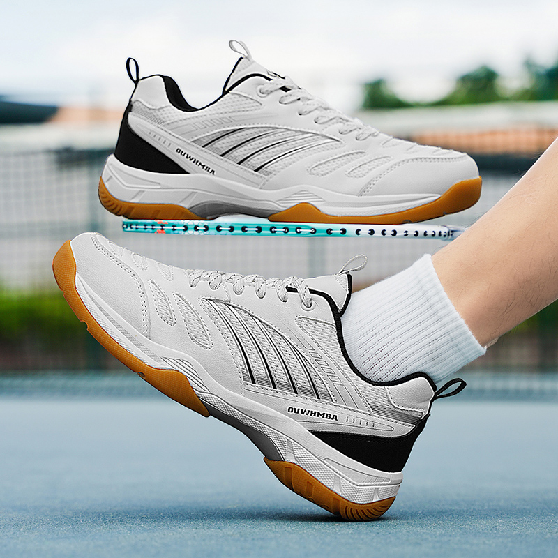 Nuevos zapatos de voleibol par - Badminton Set Garden reseña y precio