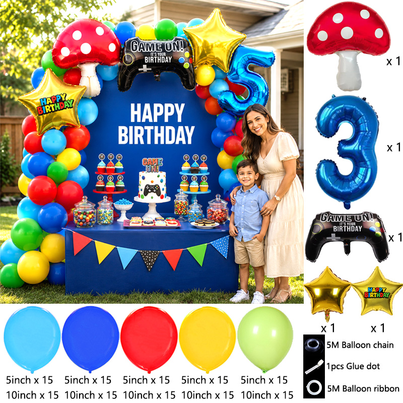Ramo de Globos de Cumpleaños S - Party Games Mario reseña y precio