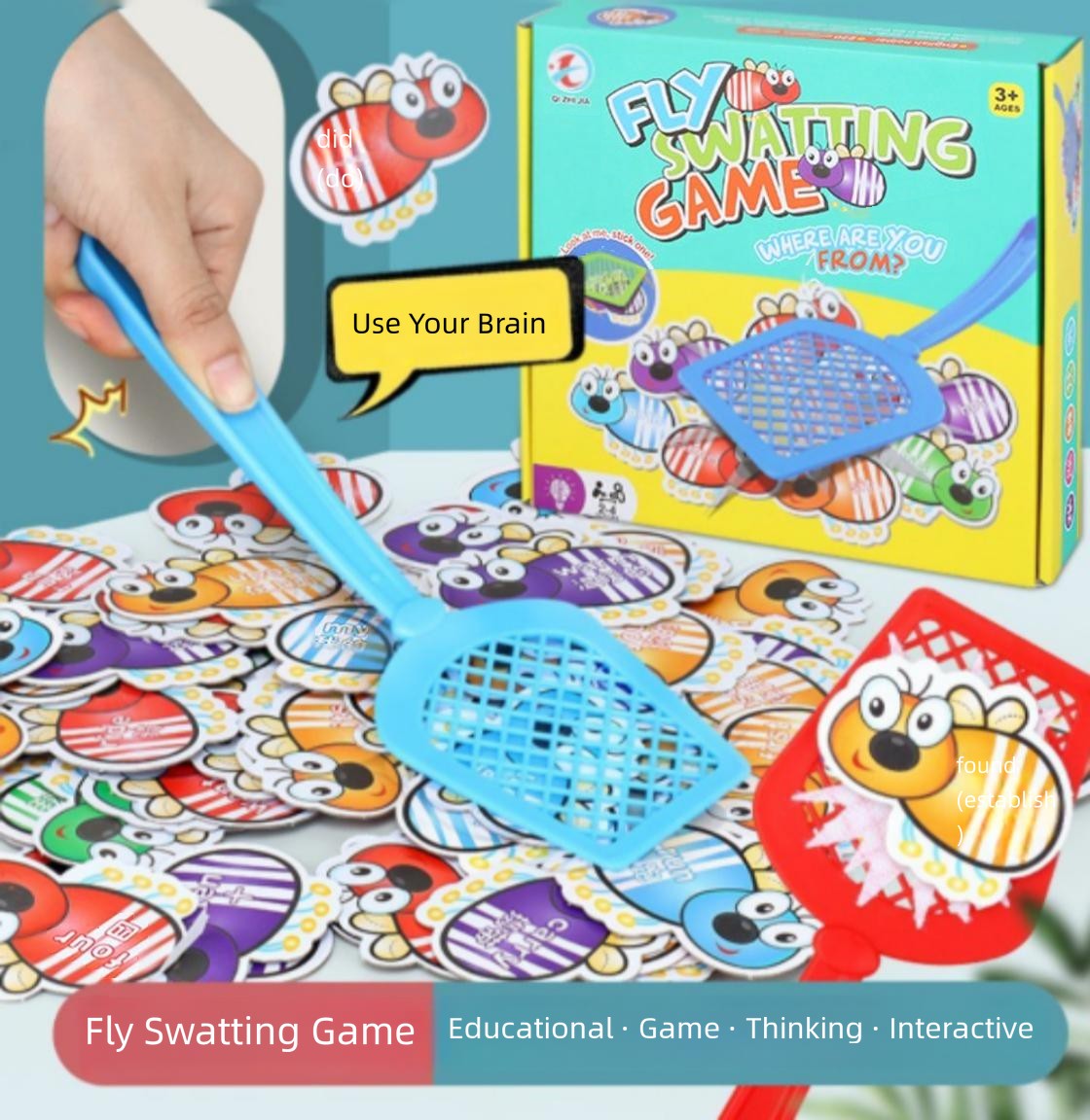 Juego de Matamoscas para Niños - Quick Games Party reseña y precio