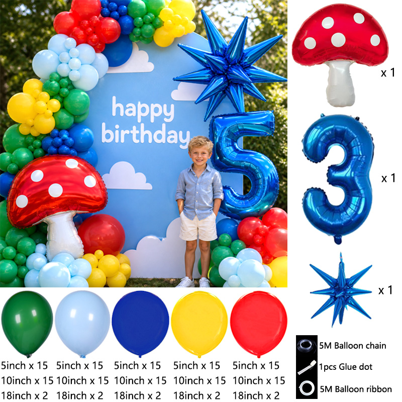 Arco de Globos Inspirado en el - Party Games Mario reseña y precio